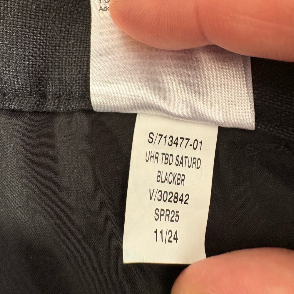 Banana Republic The Soho 4” Short In Linen Black High Rise Women’s‎ Size 4 - Picture 5 of 10